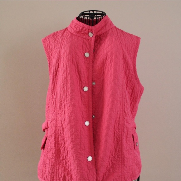 Talbots Pink Vest - Picture 1 of 3